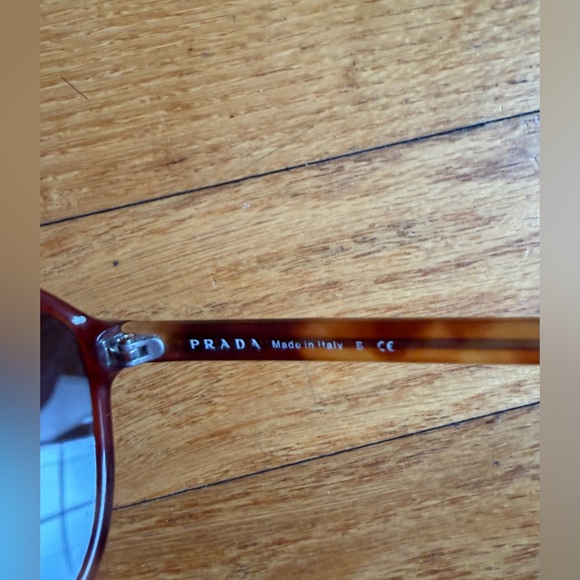Prada Tortoise Shell Sunglasses - Picture 4 of 5